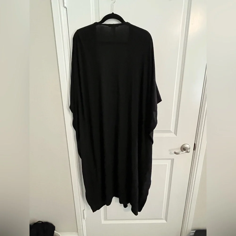 Black long jacket - Picture 3 of 4